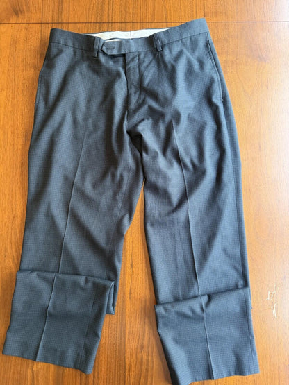 Ralph by Ralph Lauren Men's Windowpane Trousers - Size 34x30