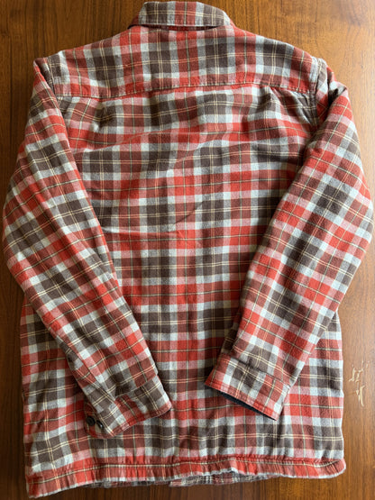 L.L.Bean Traditional Fit Fleece-Lined Plaid Shirt Jacket Size S