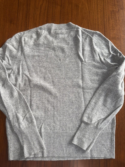 J.Crew Women's 100% Cashmere Crewneck Sweater Grey - Size M