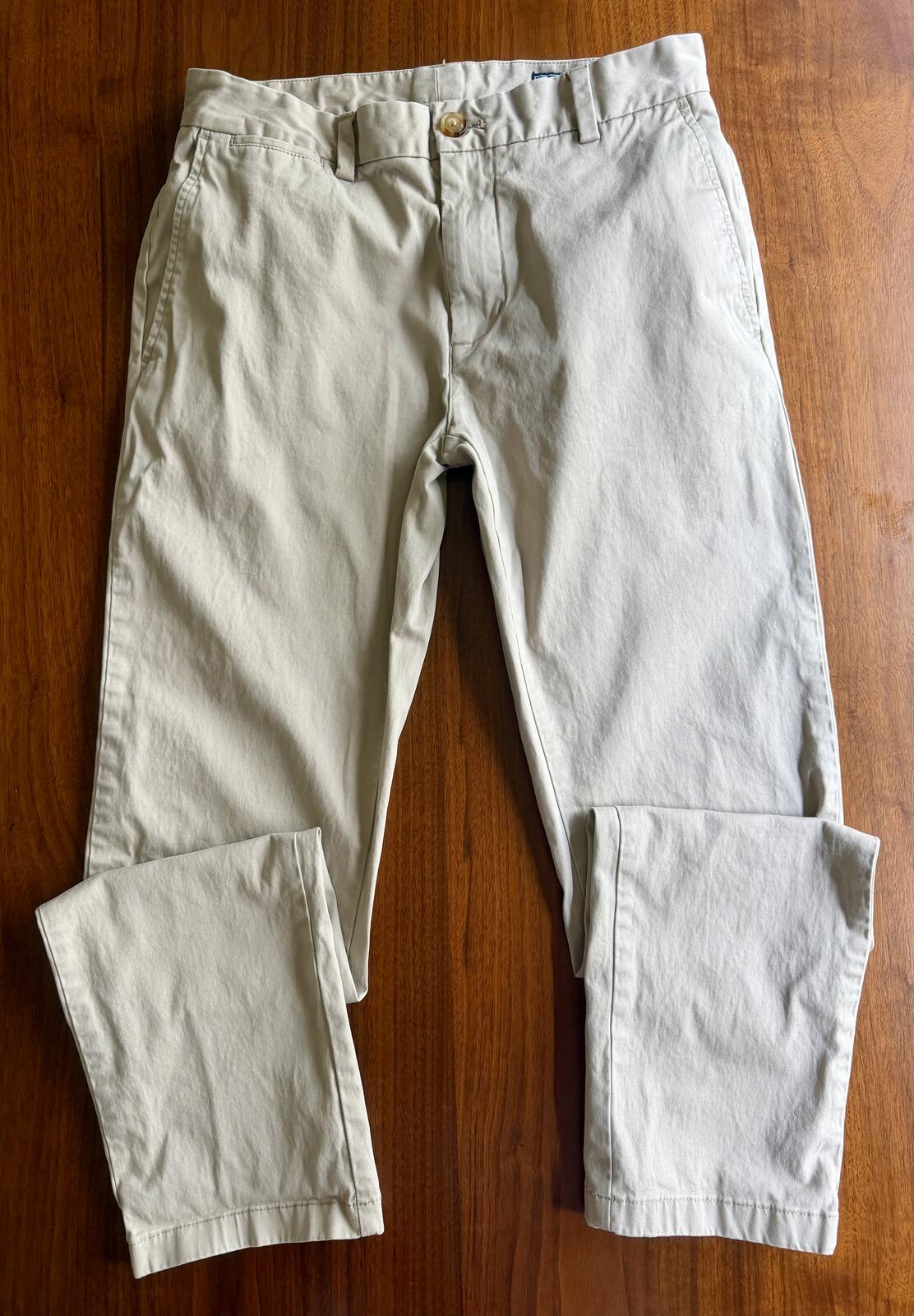 Vineyard Vines Men's Classic Fit Khaki Pants - Size 30x32