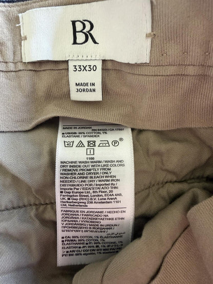 Banana Republic Men's Blue Textured Dress Pants - Size 33x30