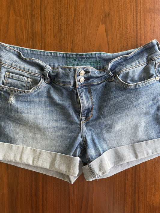dELiA*s Y2k Light Wash Denim Shorts - Size 11/12