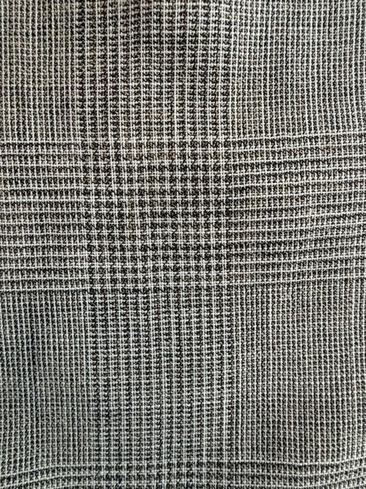 Linda Allard Ellen Tracy Women's Wool Linen Blend Plaid Pencil Skirt -  Size 4