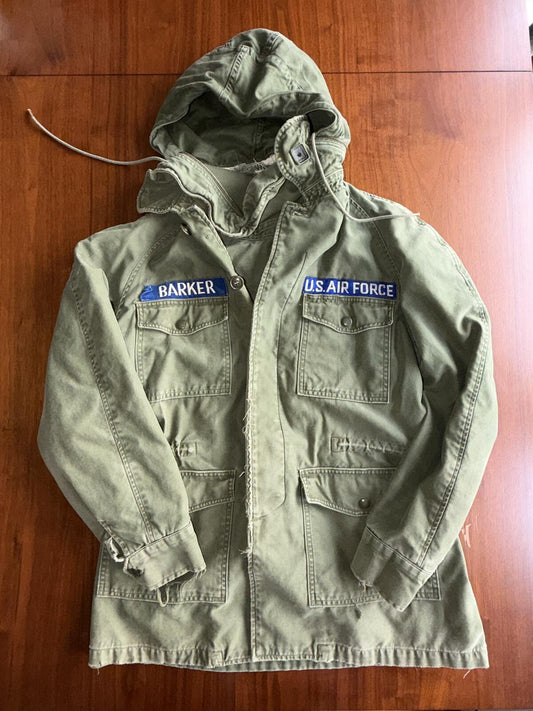 Vintage 1965 U.S. Air Force OG-107 Field Jacket - Size SL