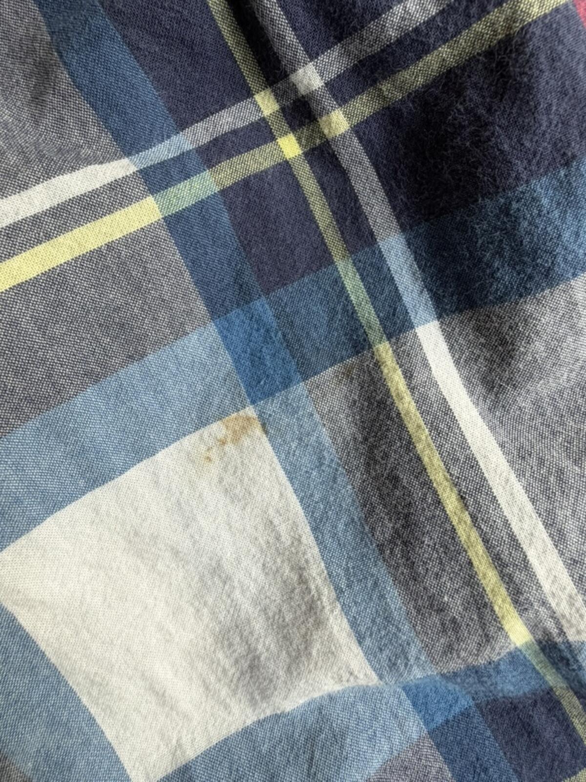 J.Crew Summer Blue & Red Plaid Button-Up Shirt - Size XL