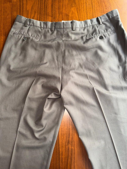 Ralph Lauren Men's Pleated Wool Dress Trousers Brown - Size 40x30