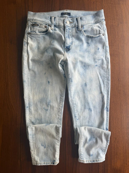 Polo by Ralph Lauren Skinny Acid Wash Jeans - Size 27