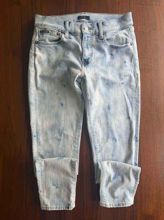 Polo by Ralph Lauren Skinny Acid Wash Jeans - Size 27