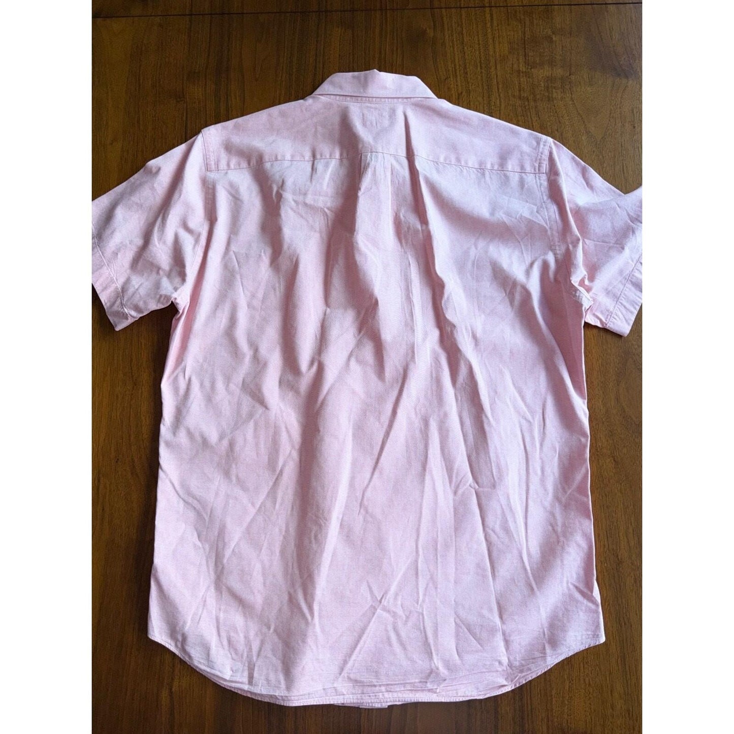 J.Crew Men's Sun-washed Oxford Short-Sleeve Shirt in Pink - Size M