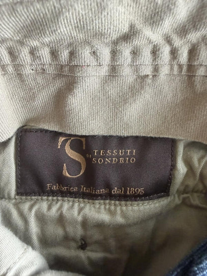 Banana Republic Men's Blue Textured Dress Pants - Size 33x30