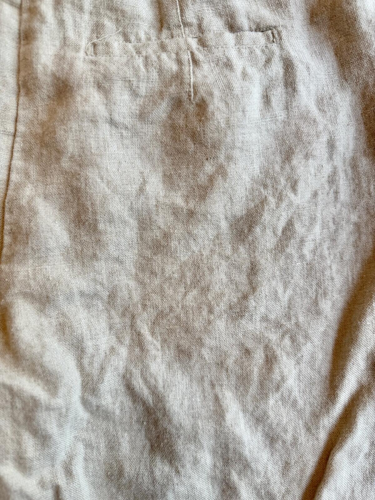 Charter Club Women's Full Length Linen Blend Pants Beige - Size 10