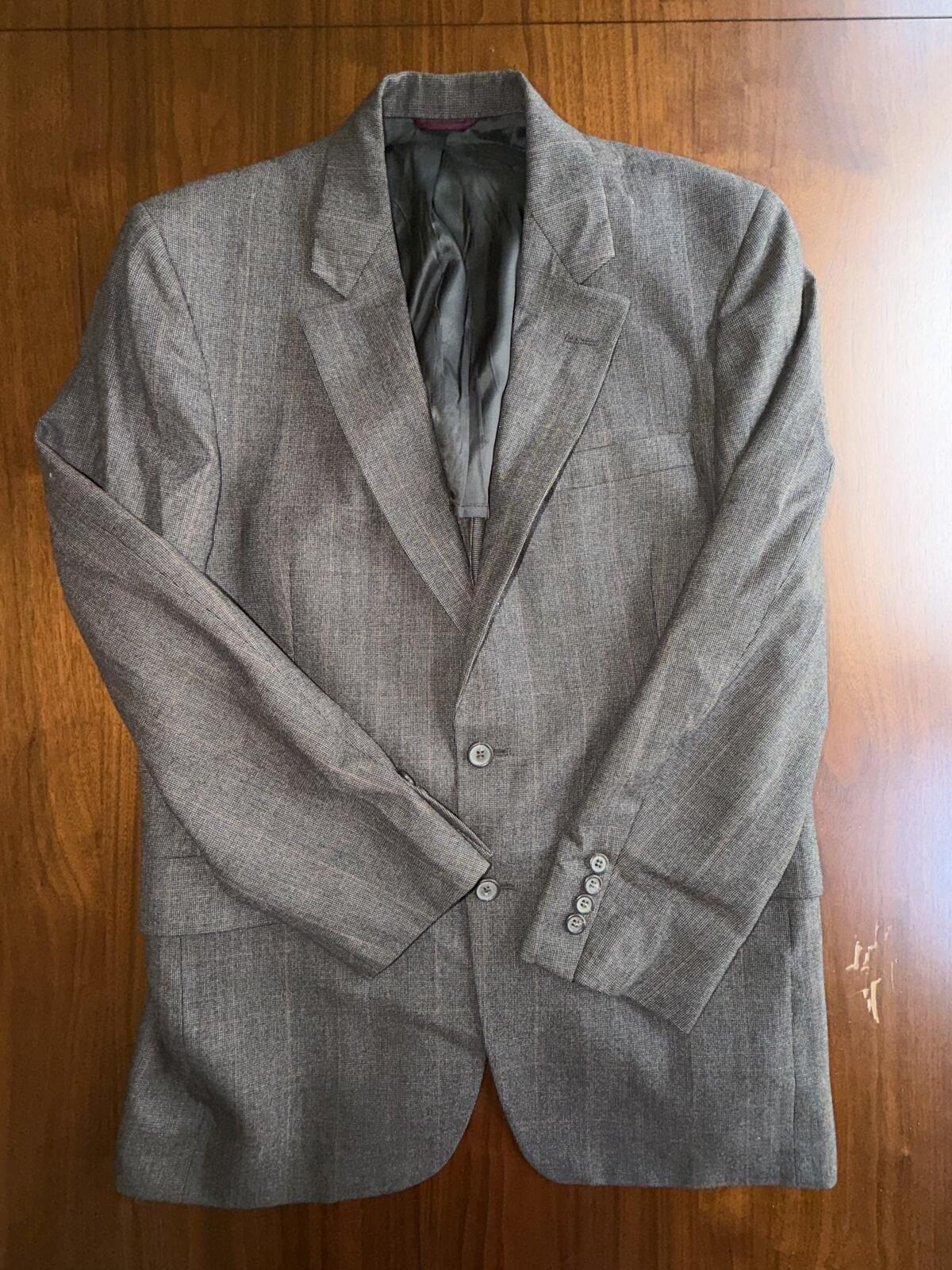 Hart Schaffner & Marx Men's Brown Plaid Blazer Jacket - Size 42