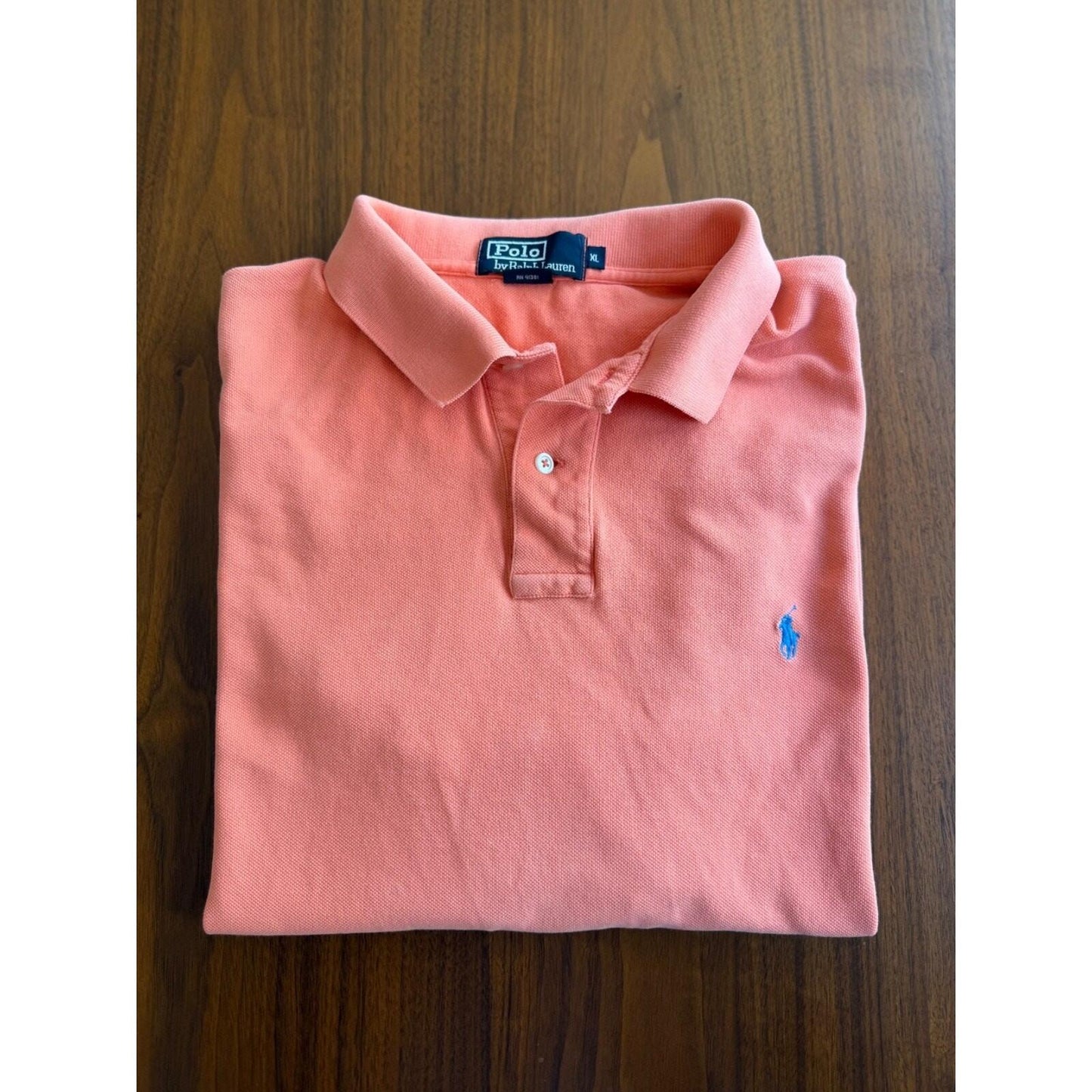 Polo Ralph Lauren Men's Classic Polo Shirt Salmon - Size XL
