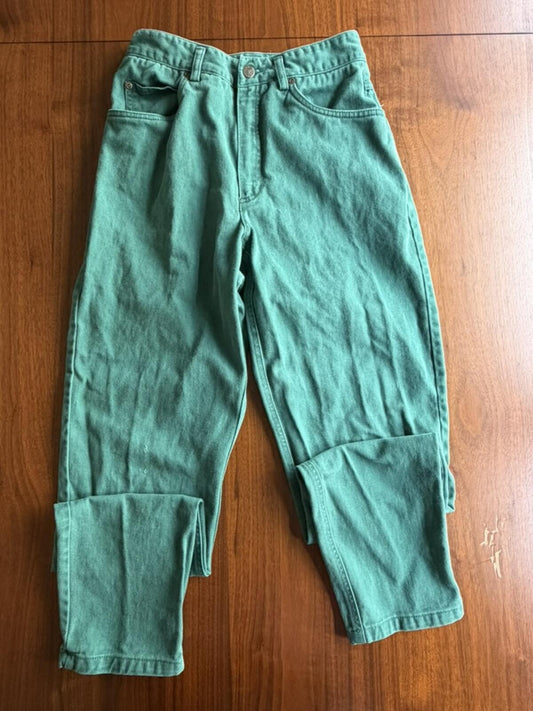 Lizwear Green High-Waisted Denim Jeans - Size 8