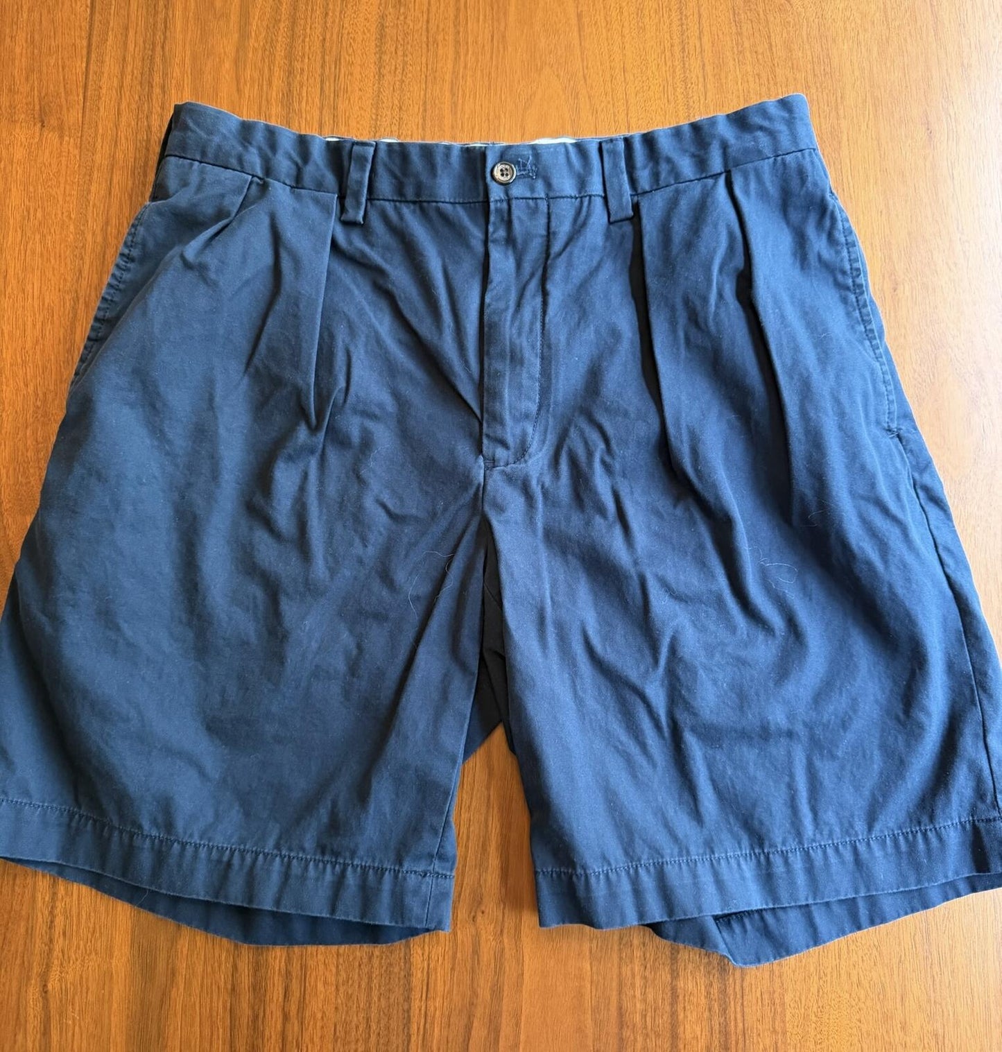 Polo Golf Ralph Lauren Men's Fairway Fit Navy Cotton Golf Shorts - Size 34