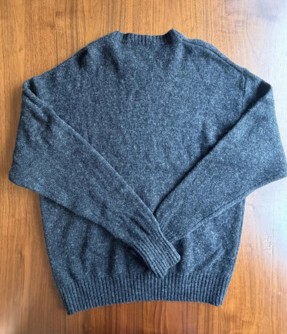 Pendleton 100% Shetland Wool Crewneck Sweater Heather Gray - Size L