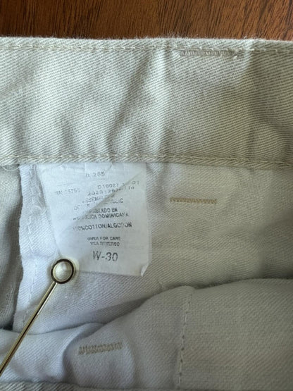 Duck Head 90's Men's Khaki Cargo Shorts - Size 30