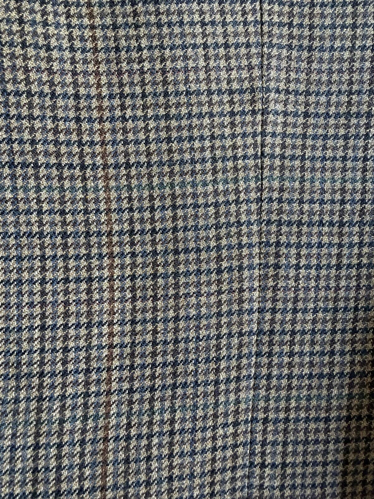 Lauren Ralph Lauren Men's Houndstooth Brown Wool-Silk Sport Coat - 44R
