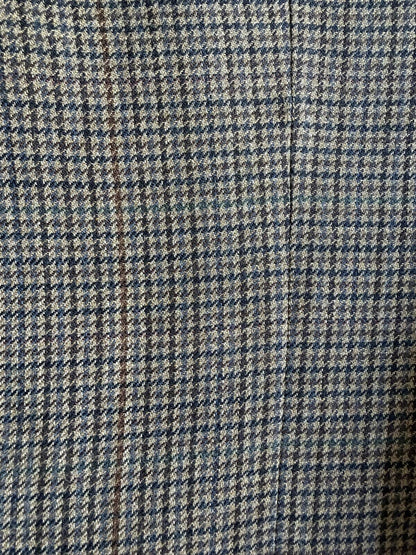 Lauren Ralph Lauren Men's Houndstooth Brown Wool-Silk Sport Coat - 44R