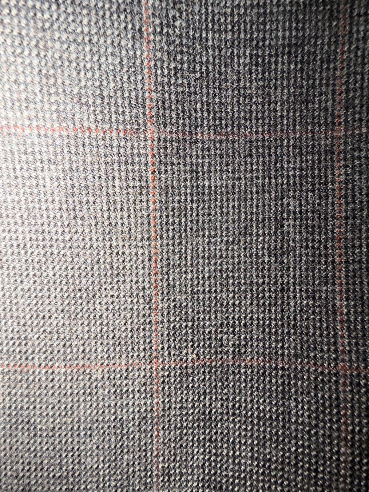 Hart Schaffner & Marx Men's Brown Plaid Blazer Jacket - Size 42