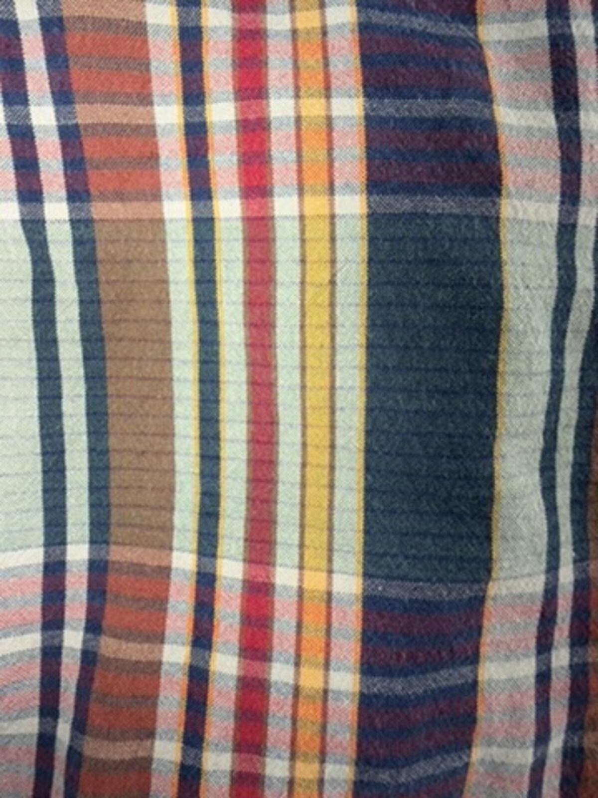 Polo Ralph Lauren Men's Classic Fit Madras Yellow, Red, and Navy Plaid Shorts - Size 33