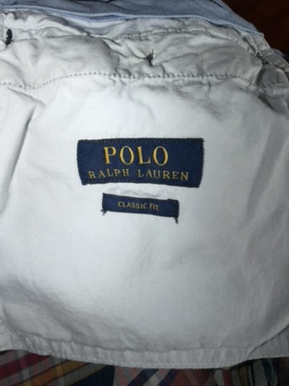 Polo Ralph Lauren Men's Classic Fit Madras Yellow, Red, and Navy Plaid Shorts - Size 33