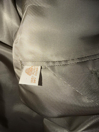 Bill Blass Menswear Gray Plaid Wool Blend Sport Coat - Size 42R