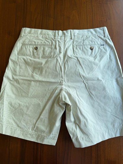 Polo Ralph Lauren Mens Size 35 Beige Cotton Chino Shorts