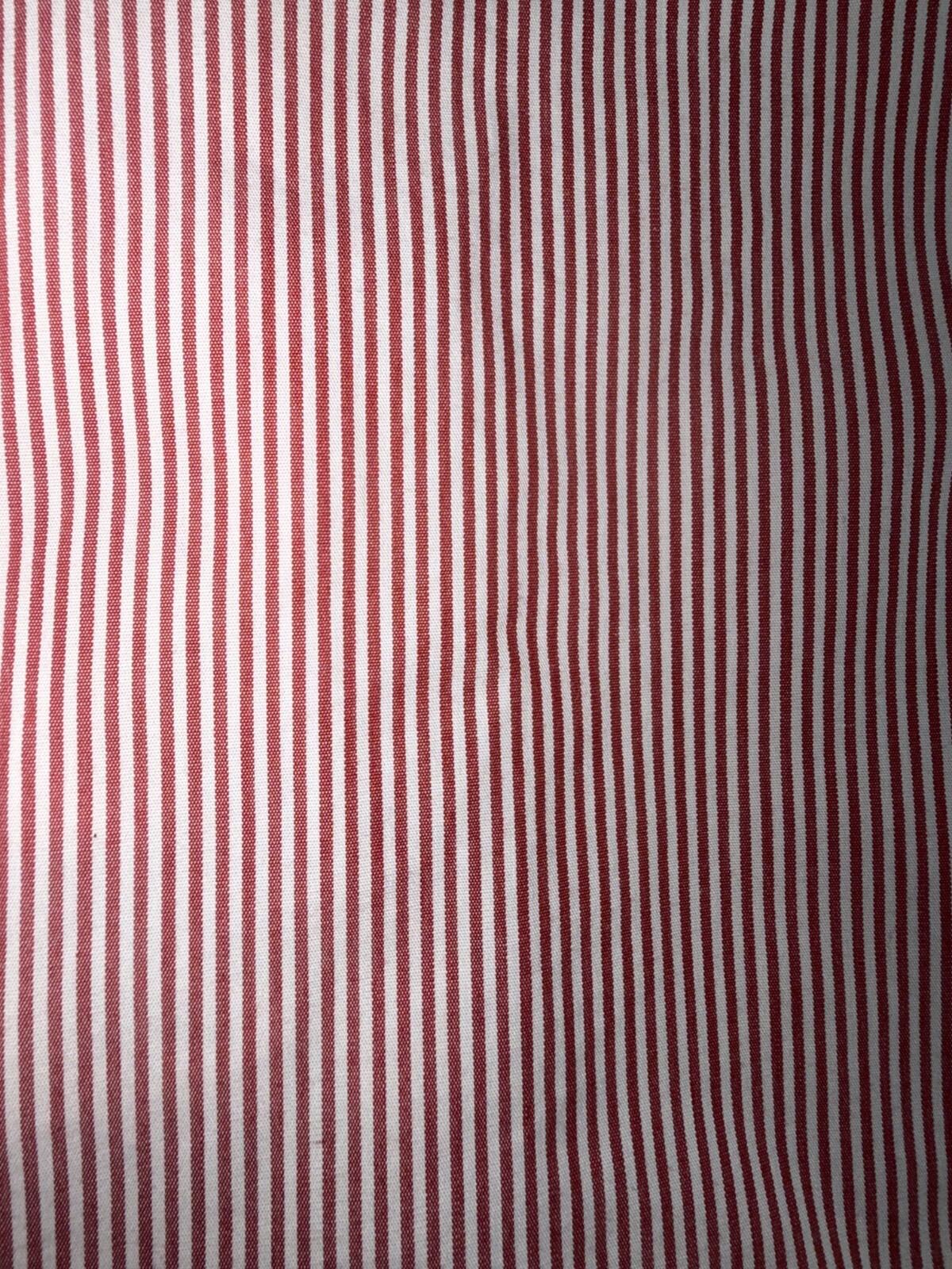 Brooks Brothers 346 Men's Red Striped Dress Shirt - Size 17-35