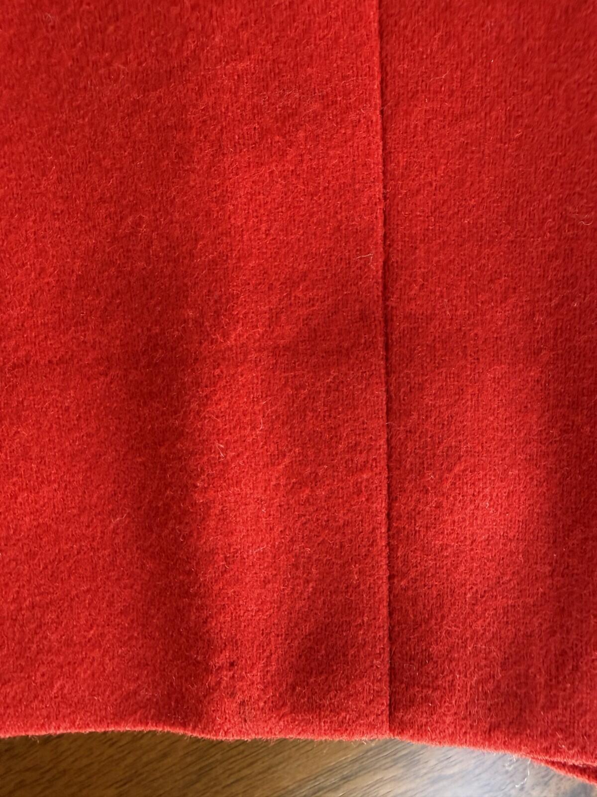 Vintage Pendleton Women's Two-Piece Wool Skirt Suit Red - Size 10