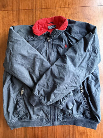 Polo Ralph Lauren Men's Fleece Lined Windbreaker Navy - Size 3XL