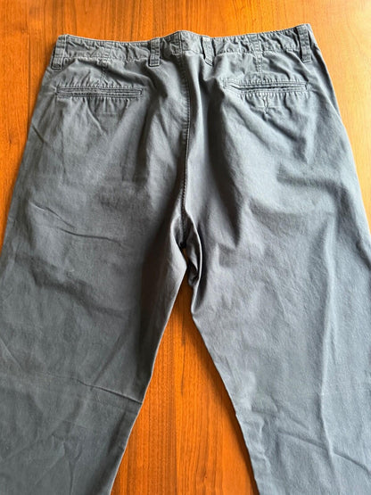 J.Crew Men's Navy Blue Essex Pant Regular Fit Chino Cotton Trousers - Size 33x30