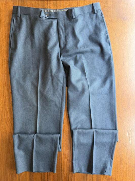 Lauren Ralph Lauren Men's Heathered Navy Blue Dress Pants - Size 36x30