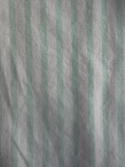 Brooks Brothers Women's Mint Striped Button-Up - Size 8