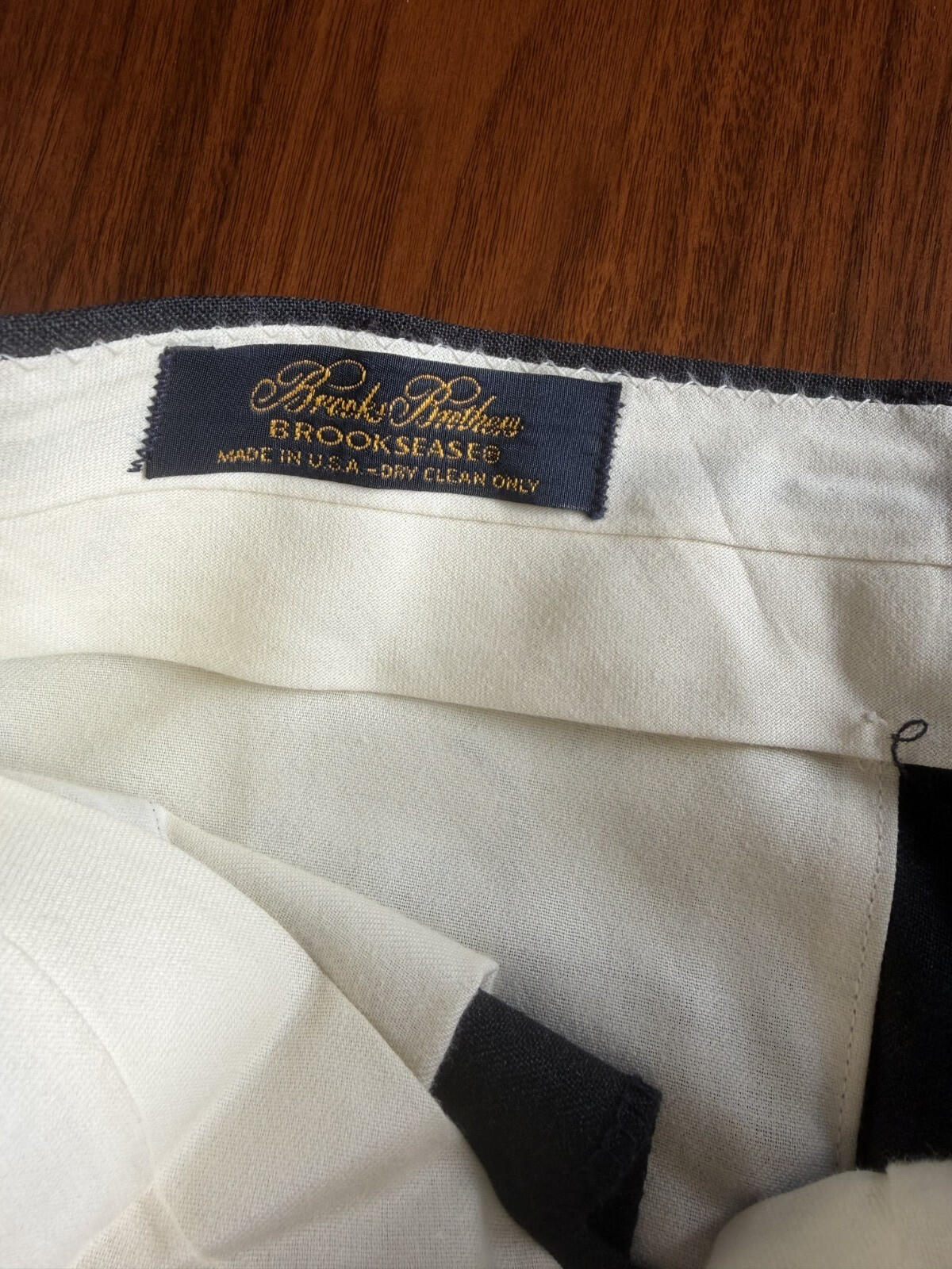 Brooks Brothers Men's Brooksease Charcoal Grey Cuffed Dress Pants - Size 36x30