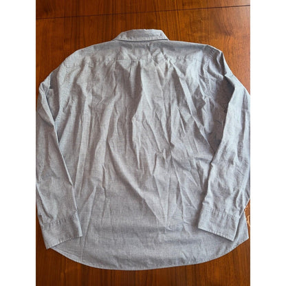 J.Crew Men's Secret Wash Cotton Poplin Shirt Slim - Size XL