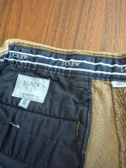 J.Crew Men's Classic Fit Courduroy Pants - Size 34x30
