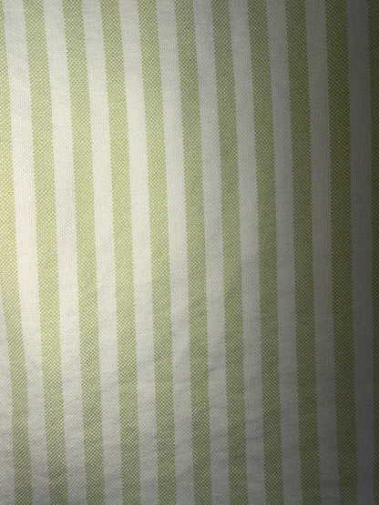 Banana Republic Men's 90s Green Striped Oxford Button Down - Size L