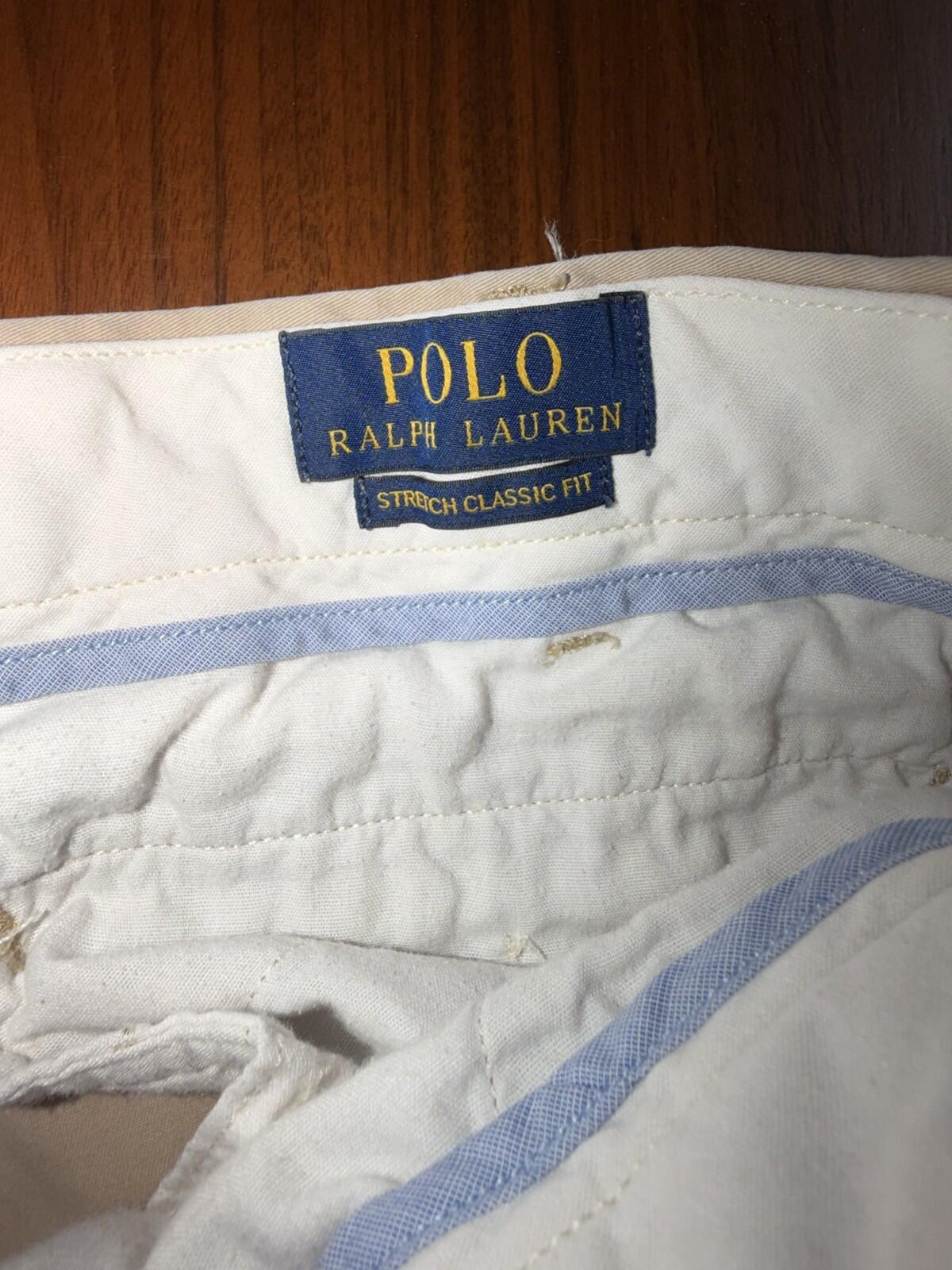 Polo Ralph Lauren Stretch Classic Fit Shorts - Size 34