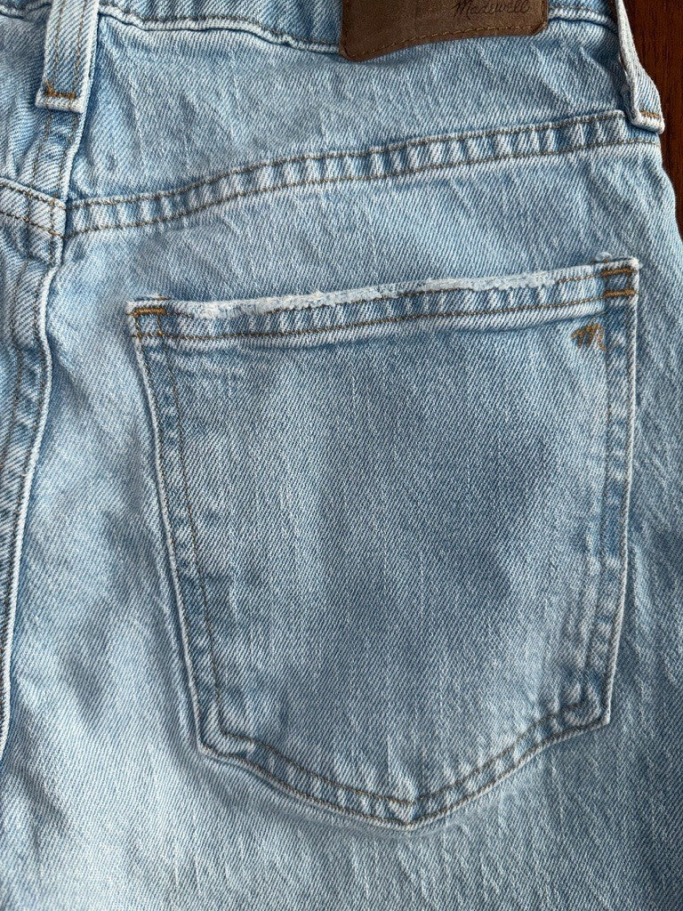 Madewell Women's Light Blue Denim Jeans - Size 27