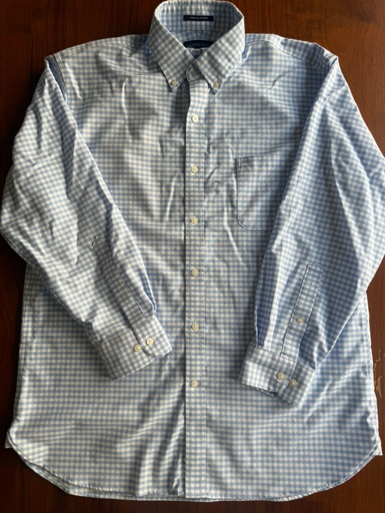 Lands' End Tailored Fit Dress Shirt