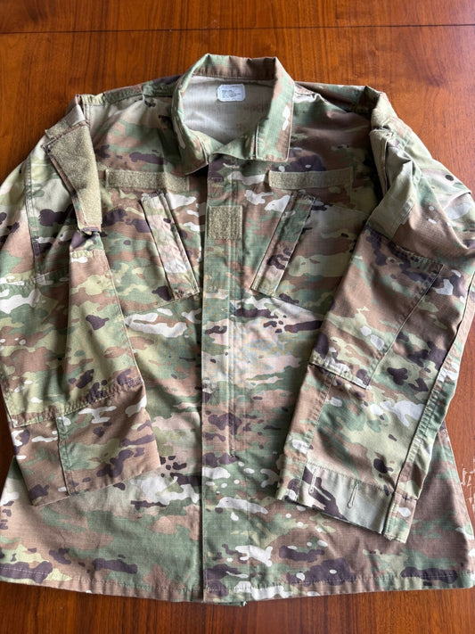 US Military Issue OCP Combat Coat with Insect Guard - Size ML