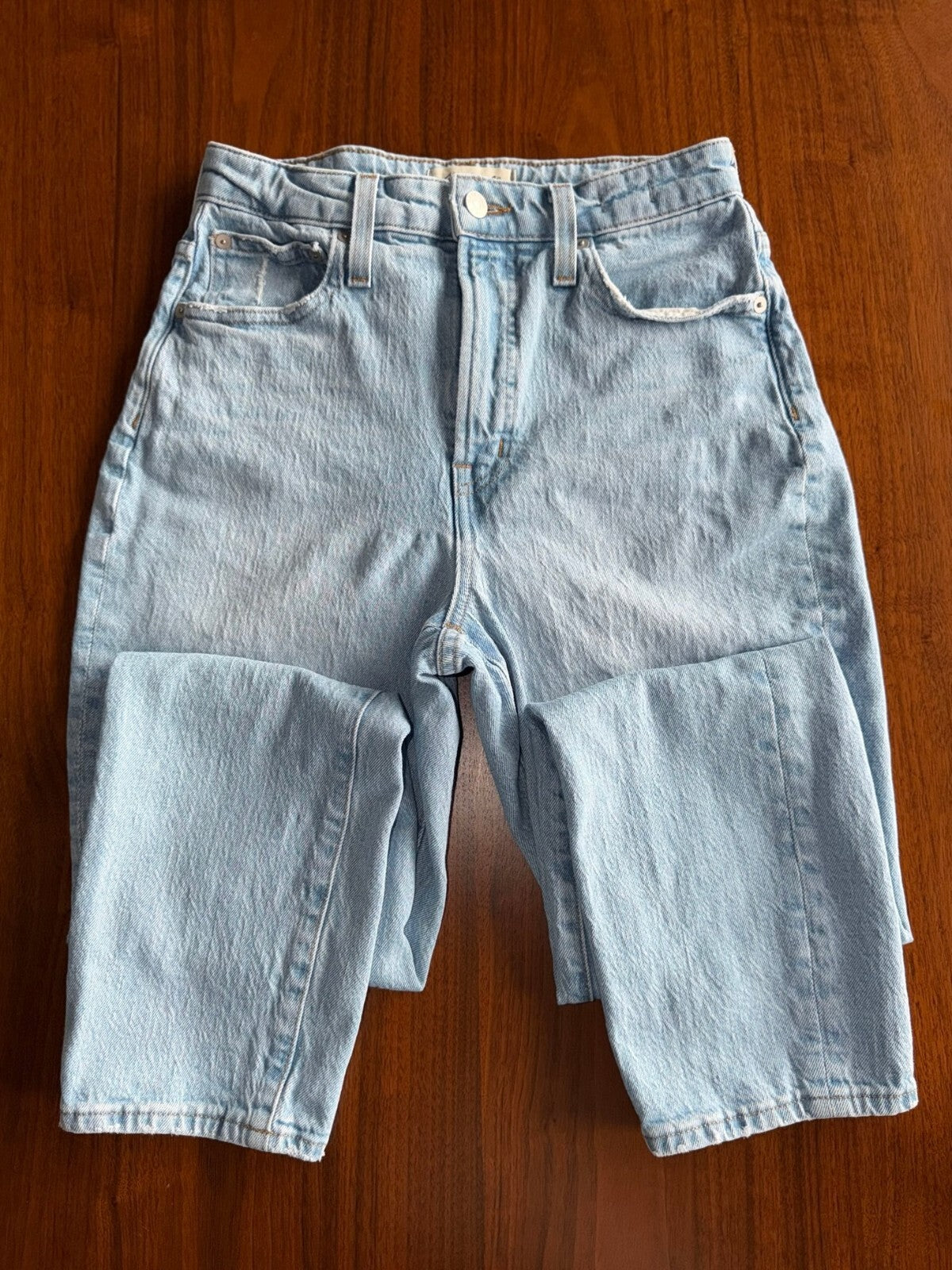 Madewell Women's Light Blue Denim Jeans - Size 27