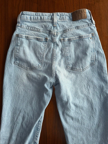 Madewell Women's Light Blue Denim Jeans - Size 27