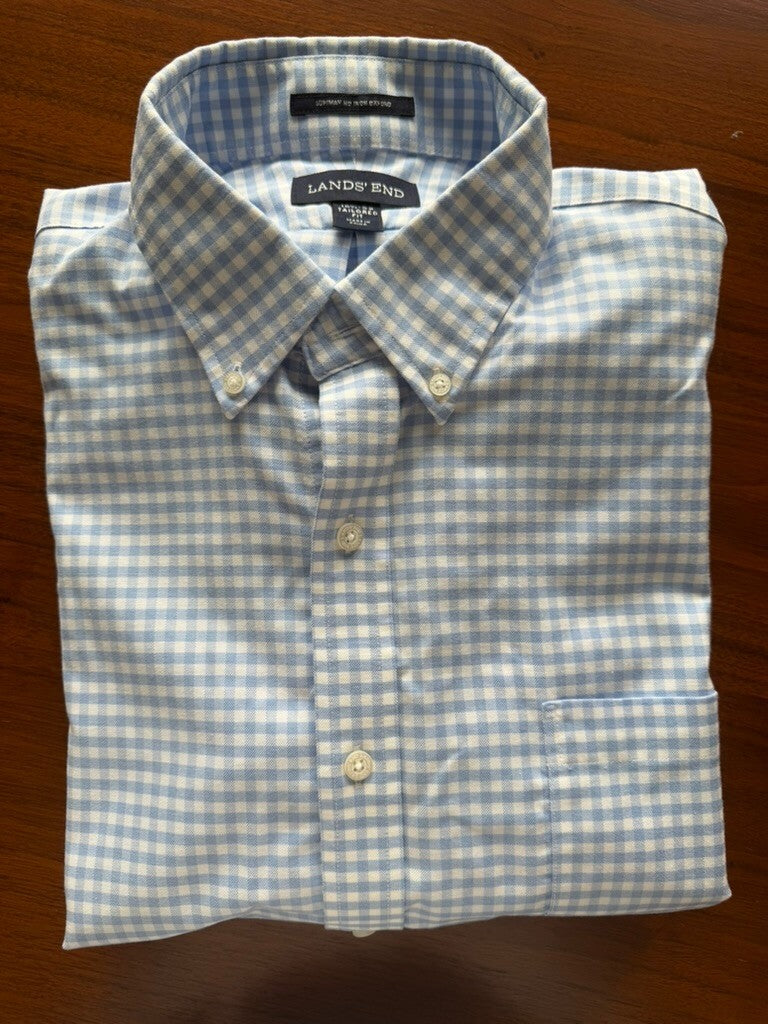 Lands' End Tailored Fit Dress Shirt