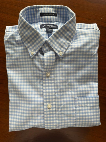Lands' End Tailored Fit Dress Shirt