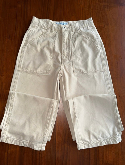 Vintage L.A. Blues Women's Tan Utility Trousers - Size 4