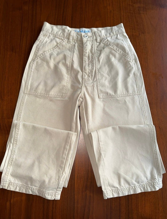 Vintage L.A. Blues Women's Tan Utility Trousers - Size 4