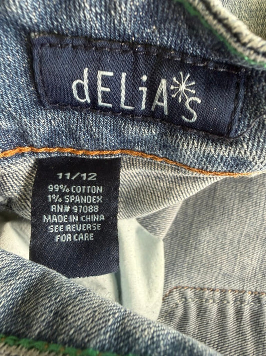 dELiA*s Y2k Light Wash Denim Shorts - Size 11/12