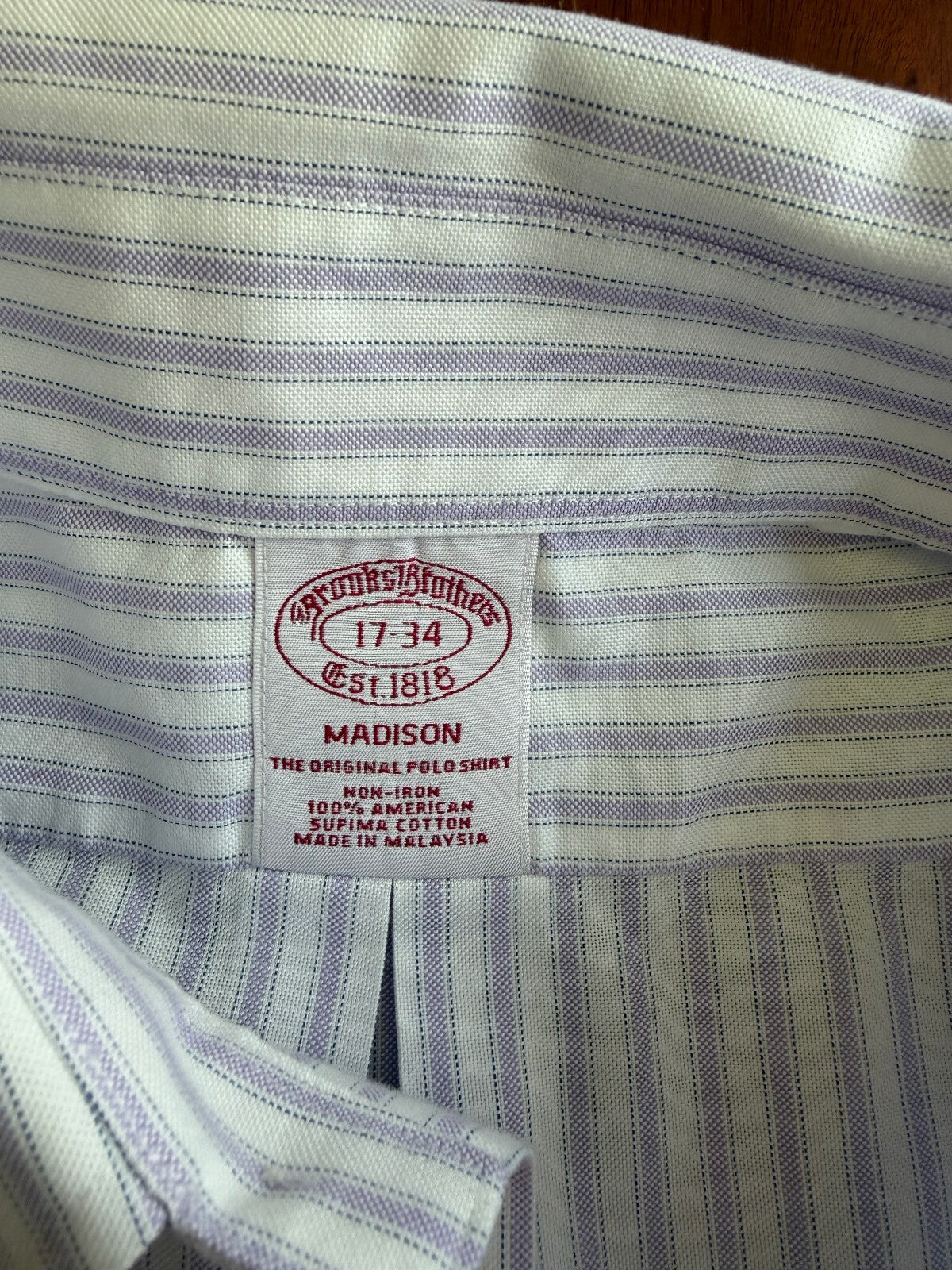 Brooks Brothers Madison Fit Dress Shirt